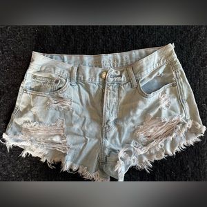 American Eagle Tomgirl Shortie Shorts Size 6